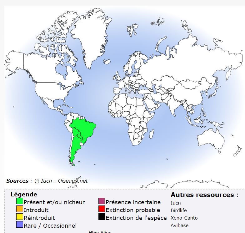 Répartition géographique