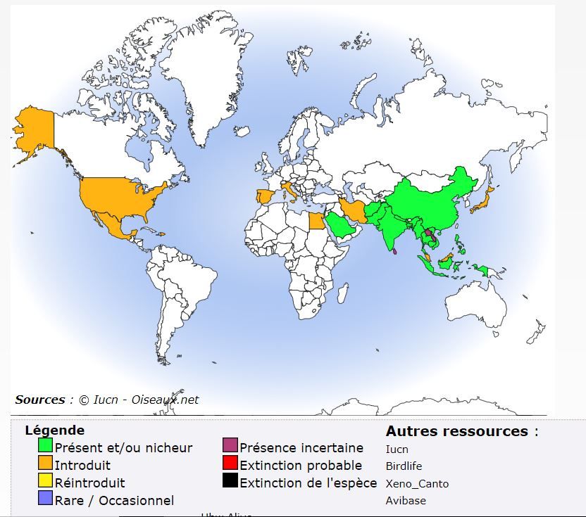 répartition géographique bombay
