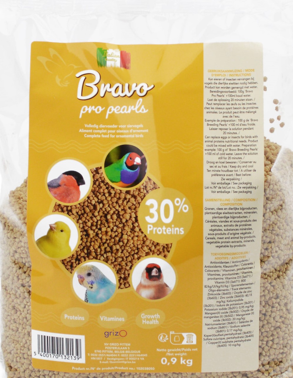 perles bravo blanches