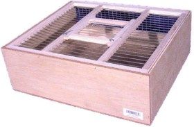 Cageot de transport simple pour oiseaux