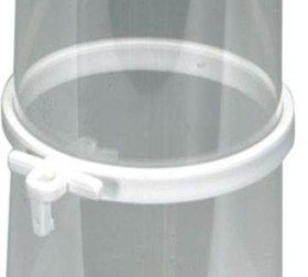 Bague blanche abreuvoir 7 cm