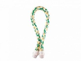 Perchoir coton multicolore pour perruches