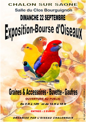 Expositions et Bourses Oiseaux